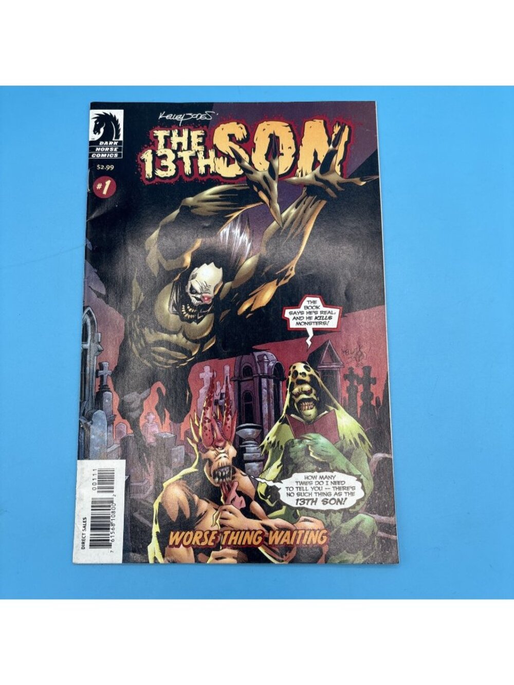 Dark Horse Comics THE 13TH SON #1 First Printing Cover A